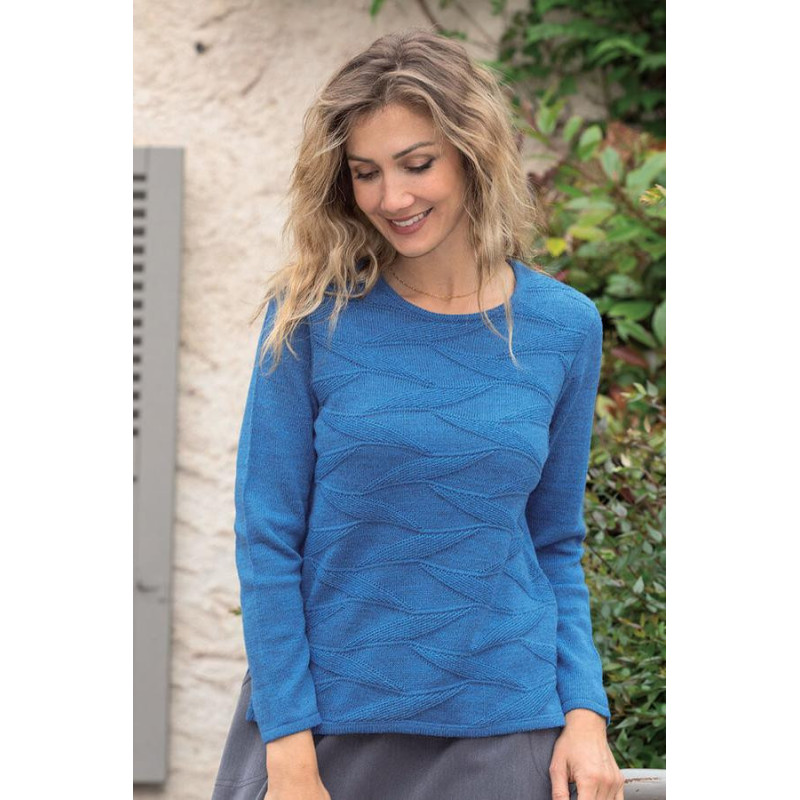 Pull uni bleu marine Pull uni bleu marine