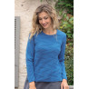 Pull uni bleu marine