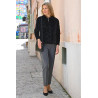 Veste douillette zip femme vue ensemble