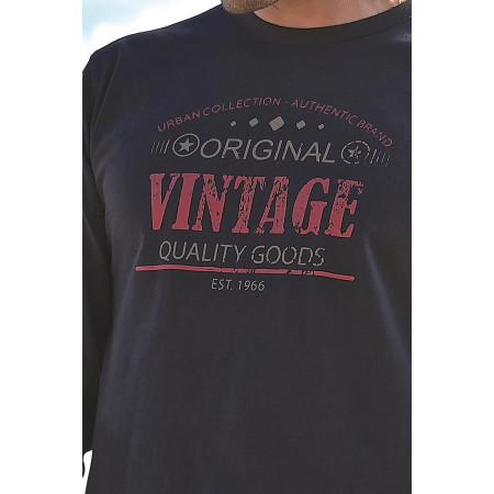 T-shirt ML 100% coton vintage zoom