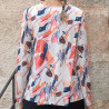 Pull ML dos croisé complet pressions - vent d'automne