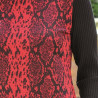 Pull dos croisé complet pressions du 38 au 56 - schema