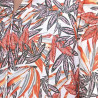 Robe dos droit aimants du 38 au 60 feuillage face