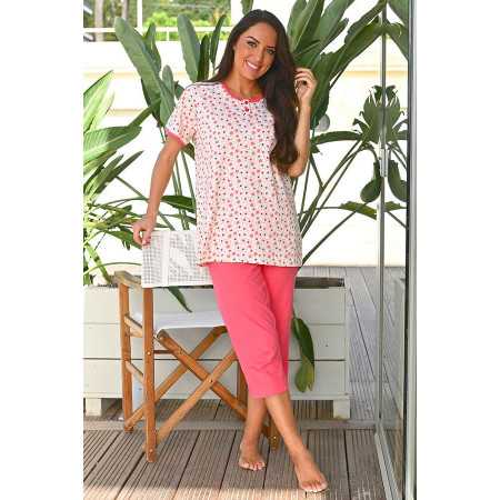 Pyjama court de face