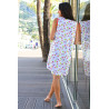 Liquette 100% coton femme senior de dos 