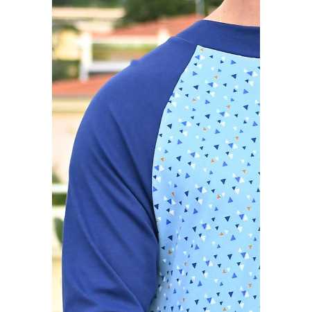grenouillère nuit homme détail motif