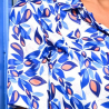 Robe ouverte à l'avant (3 boutons) - habillage facile pour femme senior