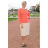 Jupe femme ceinture extensible confortable