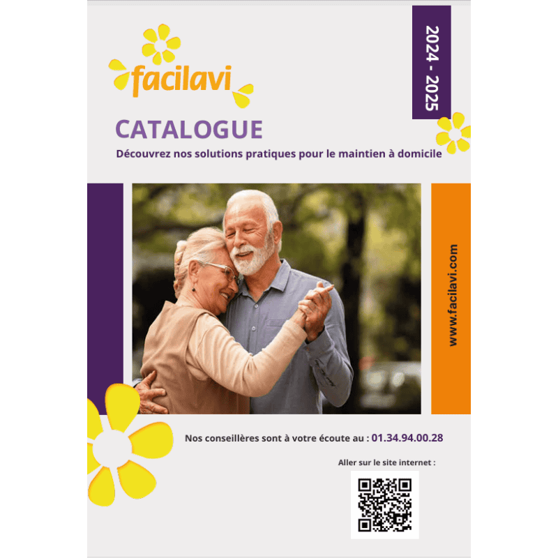 Catalogue Facilavi 2024-2025, objets pour seniors, personnes âgées