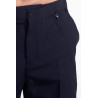 zomme détail sur la fermeture du pantalon pour sonde urinaire