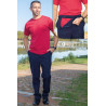 Pantalon spécial pour sonde urinaire ouverture à l'avant pour homme
