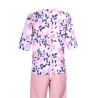 Grenouillère femme habillée été ensemble de dos détail fermeture