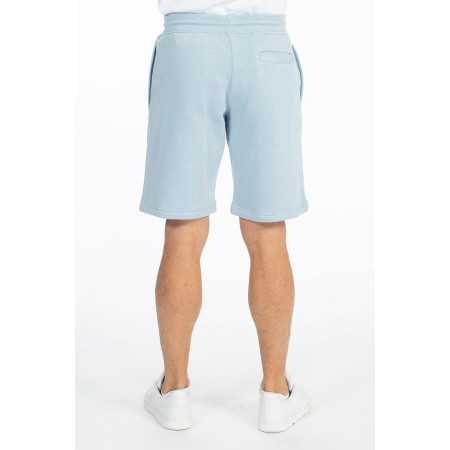 Short homme coton bio ceinture élastiquée confort - Short senior