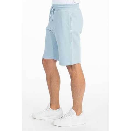 Short homme coton bio ceinture élastiquée confort - Short senior
