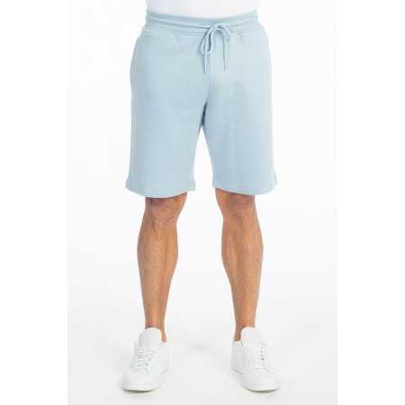 Short homme coton bio ceinture élastiquée confort - Short senior