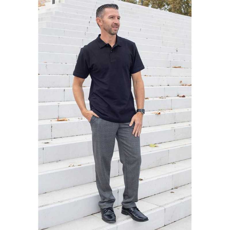 Pantalon Homme Classique Gris Sea Barrier - Taille 46 à 62, Coupe Regular