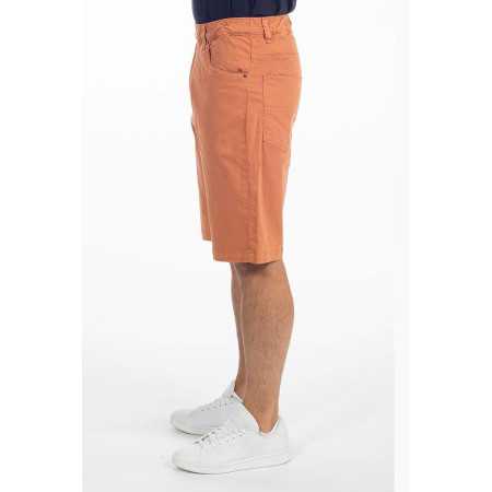 Bermuda homme senior confort ceinture élastiquée - Facile à enfiler