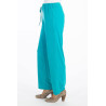 Pantalon coupe ample et fluide pour femme senior - ceinture élastiquée