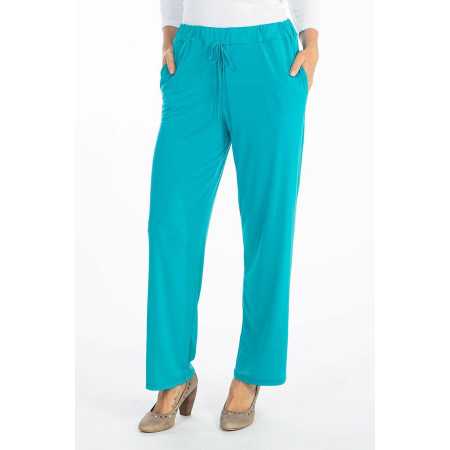Pantalon coupe ample et fluide pour femme senior - ceinture élastiquée