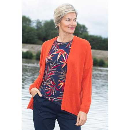 Gilet pour femme senior âgée - sans boutons facile à enfiler