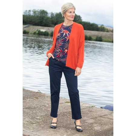 Gilet pour femme senior âgée - sans boutons facile à enfiler