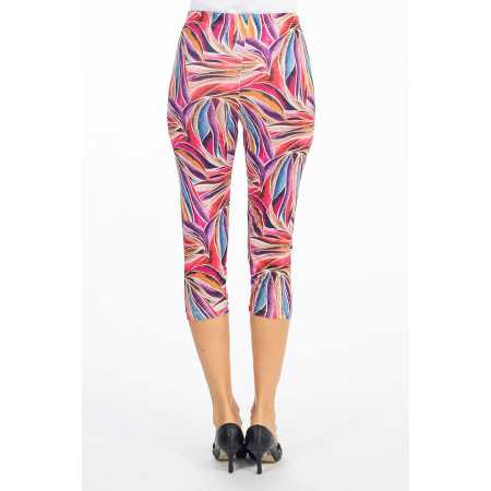 legging pour femme senior à motifs - confortable et facile à enfiler