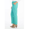 Pantalon fluide femme habillé - taille élastique confort - femme âgée
