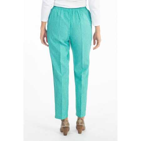 Pantalon fluide femme habillé - taille élastique confort - femme âgée