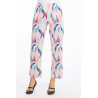Pantalon fluide pour femme senior facile à enfiler - différents motifs