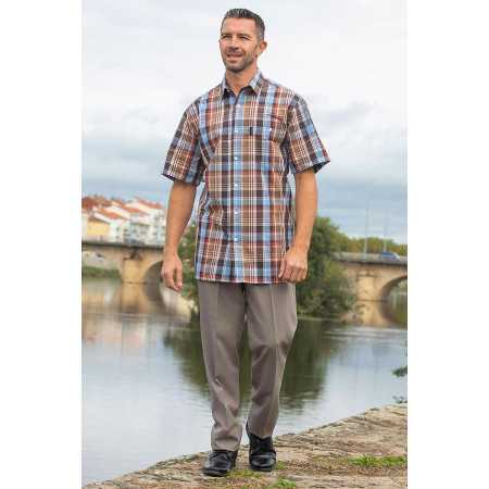 Pantalon homme ceinture élastiquée confort - élégant et habillé