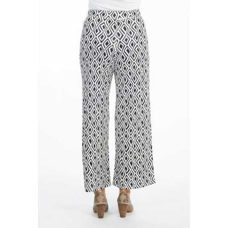 Pantalon femme senior fluide et facile à enfiler - motifs