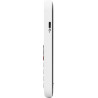 Portable blanc pour senior : Doro leva X10 vue de côté chargement