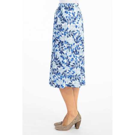 Jupe ample et confortable pour femme senior - ceinture élastiquée