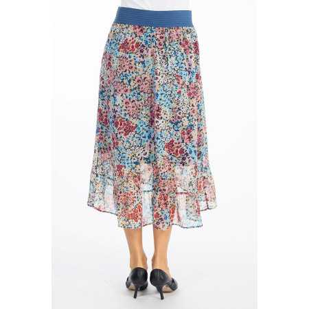 Jupe ceinture / taille élastiquée pour femme senior - facile à enfiler