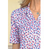 Chemisier femme petits motifs zoom