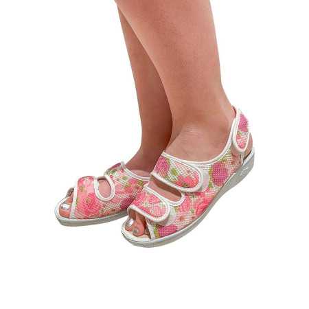Sandales femme adaptées Hallux Valgus - pieds douloureux gonflés