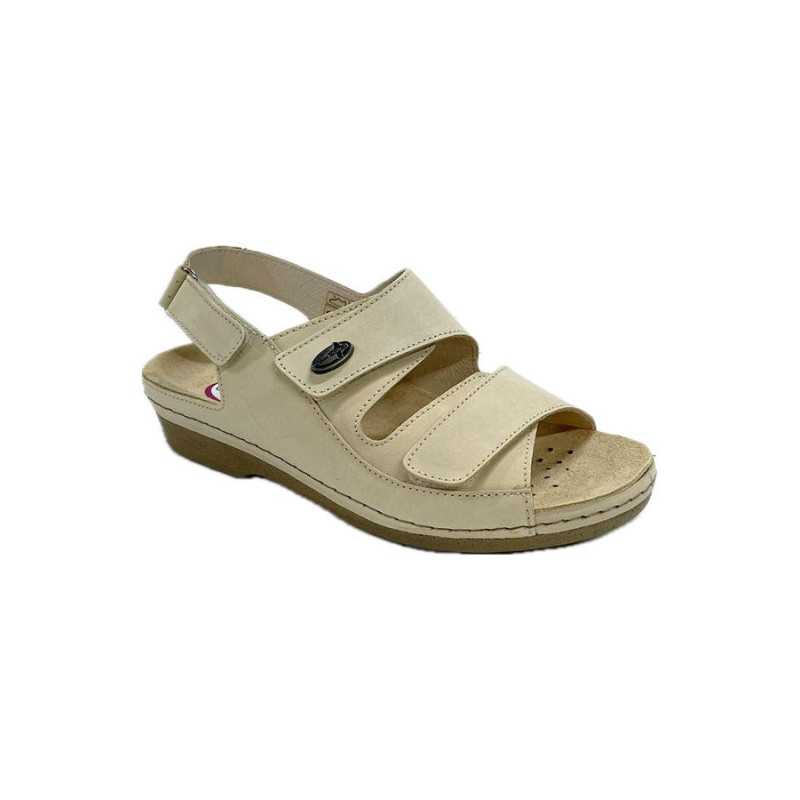 Sandalettes femme pour pieds avec Hallux Valgus douloureux