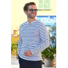 T-shirt marinière homme - manches longues - confort
