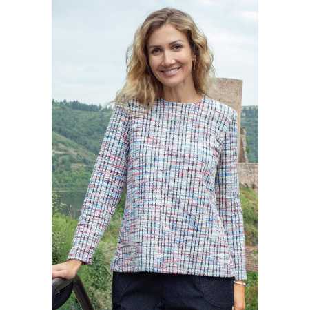 Pull manches longues - Pull médicalisé automne/hiver - aidant senior