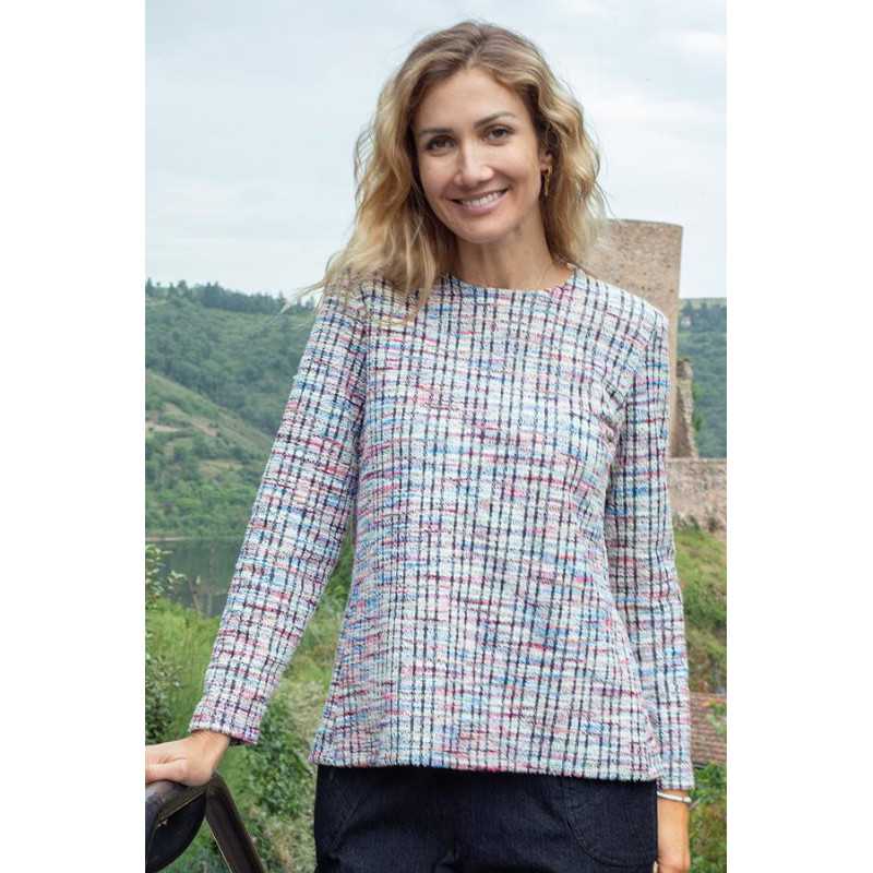Pull manches longues - Pull médicalisé automne/hiver - aidant senior Pull manches longues - Pull médicalisé automne/hiver - aidant senior