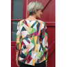 T-shirt médicalisé femme fermeture épaule par pressions - Confort