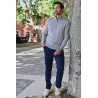 Pantalon facile à enfiler pour homme âgé avec ceinture élastique
