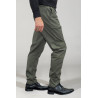 Pantalon cargo homme senior - ceinture élastiquée confort