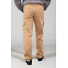 Pantalon cargo homme senior - ceinture élastiquée confort