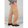 Pantalon cargo homme senior - ceinture élastiquée confort
