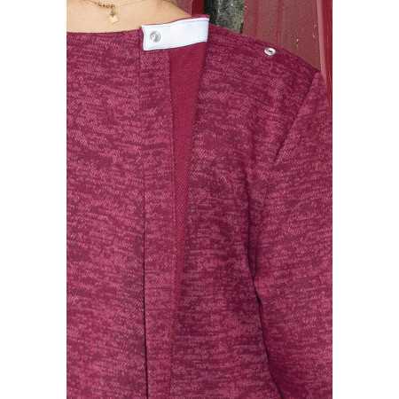 Robe médicalisée femme Ehpad : ouverte dans le dos par pressions