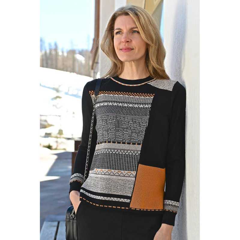 Pull laine pour femme tient bien chaud automne/hiver