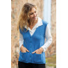 Gilet sans manches pratique à enfiler - femme senior
