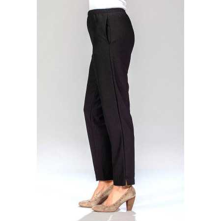 Pantalon pour femme âgée  avec ceinture élastiquée