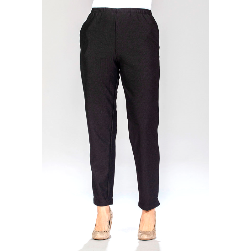 Pantalon pour femme âgée  avec ceinture élastiquée